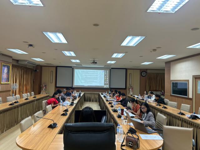 2. ประชุมชี้แจงทำความเข้าใจแนวทางการดำเนินงานโครงการยุทธศาสตร์มหาวิทยาลัยราชภัฏเพื่อการพัฒนาท้องถิ่น ประจำปีงบประมาณ 2568 วันที่ 10 ตุลาคม 2567 ณ ห้องประชุม รวงผึ้ง ชั้น 8 อาคารเรียนรวมและอำนวยการ อาคาร 14 มหาวิทยาลัยราชภัฏกำแพงเพชร